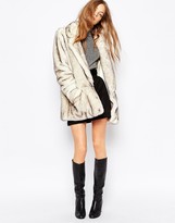 Thumbnail for your product : Urban Code Urbancode Faux Fur Polar Bear Jacket with Pockets