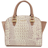 Thumbnail for your product : Antonio Melani Dusty Croco Embossed Wing Tote