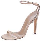 Thumbnail for your product : Gucci Suede Ankle-Strap Sandals