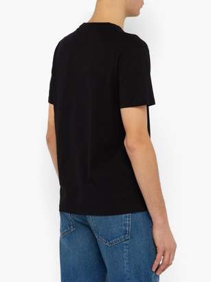 Valentino Logo-print Cotton T-shirt - Mens - Black
