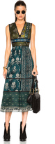 Thumbnail for your product : Burberry Geometric Floral Print Silk Crepon Dress