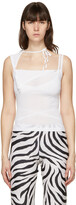 Thumbnail for your product : Maryam Nassir Zadeh White Ivo Tank Top