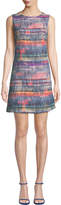 Thumbnail for your product : Emporio Armani Sleeveless Hyper-Tweed Shift Dress