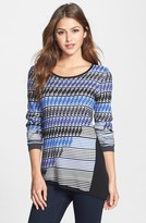 Thumbnail for your product : Nic+Zoe Pieced Stripe Top