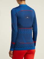 Thumbnail for your product : adidas by Stella McCartney Training Seamless Performance Top - Womens - Blue Multi
