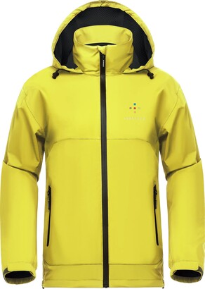 Mens Rain Jacket Waterproof Lightweight Hiking Outdoor Raincoat Windbreaker  Cycling Running Packable Shell Jacket