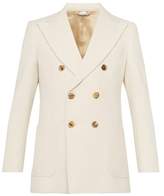 Thumbnail for your product : Gucci Double Breasted Wool Felt Jacket - Mens - Ivory