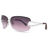 Thumbnail for your product : House of Fraser Suuna 26SUU114 silver semi-rimless