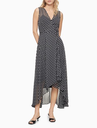 calvin klein maxi dress