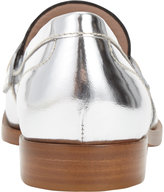 Thumbnail for your product : Miu Miu Metallic Penny Loafer