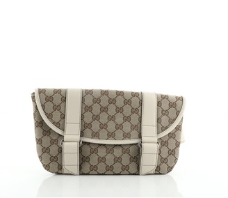 gucci bum bag white