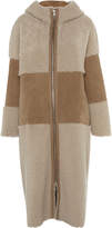 Thumbnail for your product : Whistles Hooded Sheepskin Coat