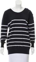 Thumbnail for your product : Maison Margiela Striped Long Sleeve Sweater