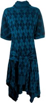 Thumbnail for your product : Chloé Argyle Asymmetric Knitted Dress