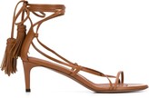 Thumbnail for your product : L'Autre Chose Strappy Hanging Tassel Sandals