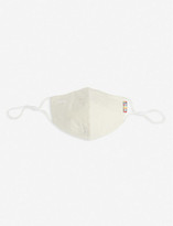 Thumbnail for your product : Bottletop Slogan-print organic cotton face covering