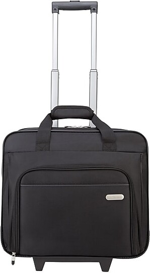 Targus Laptop Rolling Briefcase, Black Polyester (TBR003US)