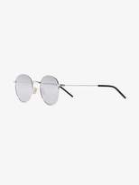 Thumbnail for your product : Saint Laurent Eyewear grey SL 250 round metal sunglasses