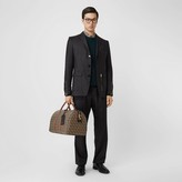 Thumbnail for your product : Burberry Monogram Print E-canvas and Leather Holdall