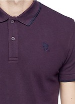 Thumbnail for your product : Nobrand Contrast border logo polo shirt
