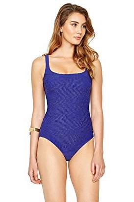 Gottex Women's Essence Square Neck Full Coverage One Piece Swimsuit