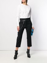 Thumbnail for your product : DSQUARED2 Chain Detail Cropped Trousers