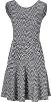 Thumbnail for your product : Issa Ribbed Space Dyed Dress in Heather Black
