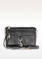 Thumbnail for your product : Rebecca Minkoff Mini M.A.C. Black Leather Clutch