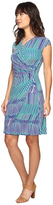 Tommy Bahama Salvador Stripe Short Dress Women's Dress