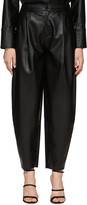 Thumbnail for your product : Áeron Black Faux-Leather Fran Trousers