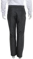 Thumbnail for your product : John Varvatos Cropped Flat Front Pants