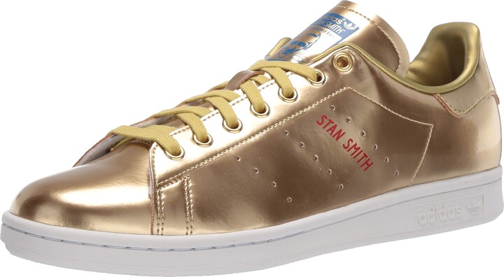 stan smith gold scratch