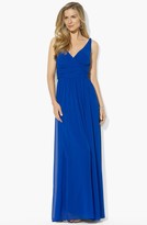 Thumbnail for your product : Lauren Ralph Lauren Embellished Georgette Gown