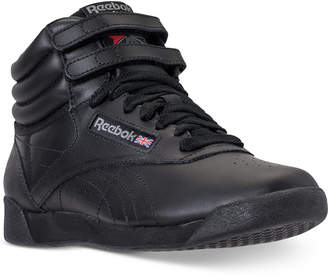 Reebok Women Freestyle High Top Casual Sneakers from Finish Line