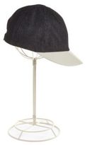 Thumbnail for your product : BCBGeneration Denim And Faux Leather Baseball Cap