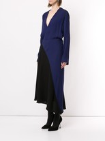 Thumbnail for your product : Haider Ackermann Long Sleeve Wrap Dress