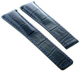Thumbnail for your product : Tag Heuer 22mm Leather Band Strap For Targa Florio Blue 3t