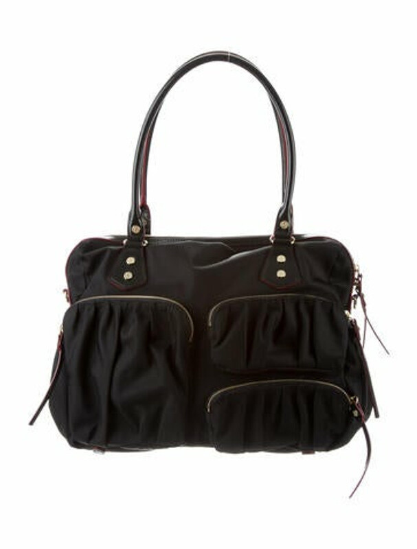 MZ Wallace Leather Trim Nylon Tote Black ShopStyle