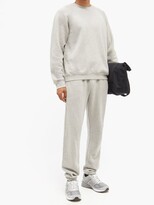 Thumbnail for your product : LES TIEN Crew-neck Brushed-back Cotton Sweatshirt - Grey