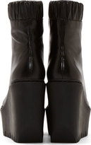 Thumbnail for your product : Opening Ceremony Black Leather Luna Boot