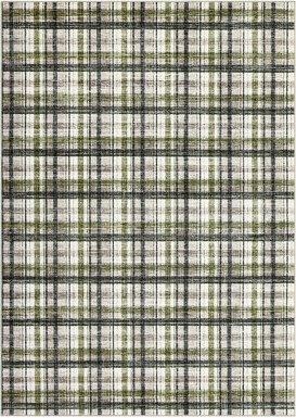 Plaid Washable Rugs Area Rugs for Bedroom Modern Living Room Rugs Non Slip Tartan Large Area Rugs Non Shedding Throw Rug Stain Resistant Carpet