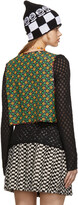 Thumbnail for your product : Anna Sui Black Mesh Field Flower Vest