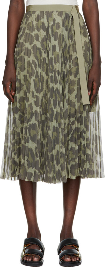 Sacai Pleated Skirt | Shop The Largest Collection | ShopStyle