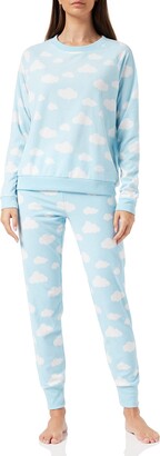 Iris & Lilly Womens Fleece Pyjama Set 