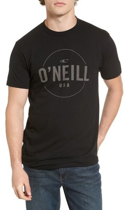 O'Neill Men's Agent Logo Graphic T-Shirt