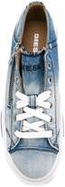Thumbnail for your product : Diesel denim lace up sneakers