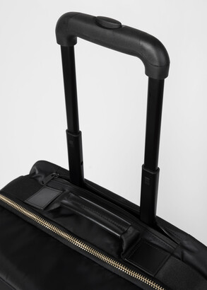 Paul Smith Black Four-Wheel Suitcase - ShopStyle Carry-on Luggage