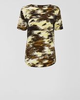 Thumbnail for your product : Jaeger Blurred Print T-shirt