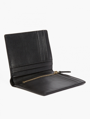 WANT Les Essentiels Black Leather ‘Bradley’ Bi-Fold Wallet