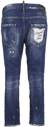 DSQUARED2 Cool Girl Patched Jeans